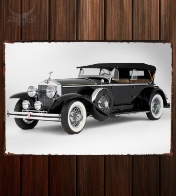 Металлическая табличка Rolls-Royce Phantom I Ascot Sport Phaeton